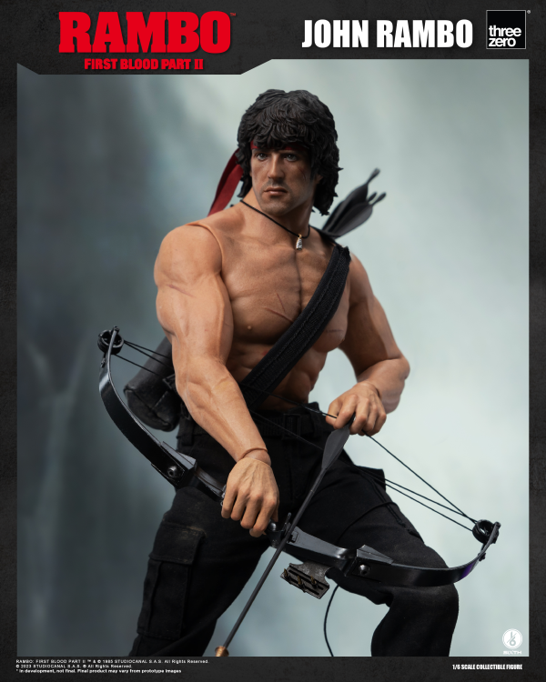 Three Zero Rambo: First Blood Part II - 1/6 John Rambo | 4897056205239