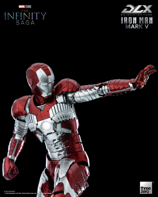 Three Zero Marvel Studios: The Infinity Saga: DLX Iron Man Mark 5 | 4897056204010