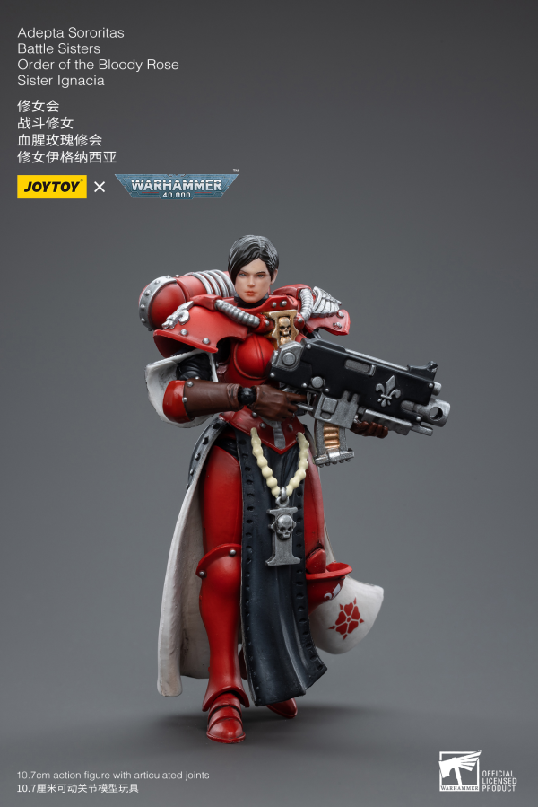 Joy Toy Adepta Sororitas Battle Sisters Order of the Bloody Rose Sister Ignacia | 6973130374539