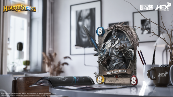 HEX Collectibles Blizzard Hearthstone® The Lich King Art Statue | 6978082552349