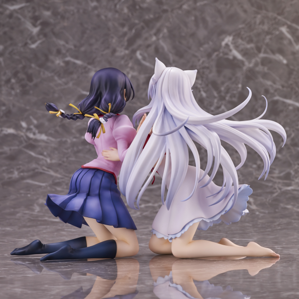 Union Creative "Nekomonogatari" Tsubasa Hanekawa Set of 2 Complete Figure(4589642715894)(4589642715894)