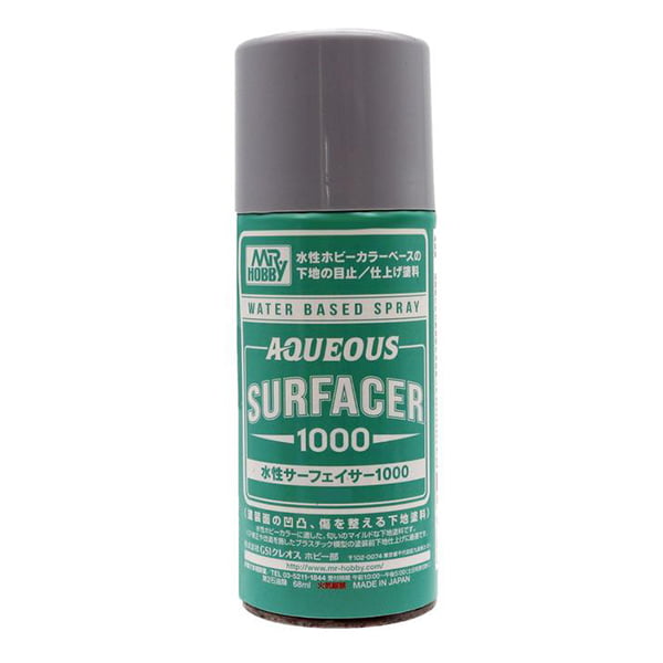 Mr Hobby AQUEOUS SURFACER 1000 SPRAY | 4973028506020