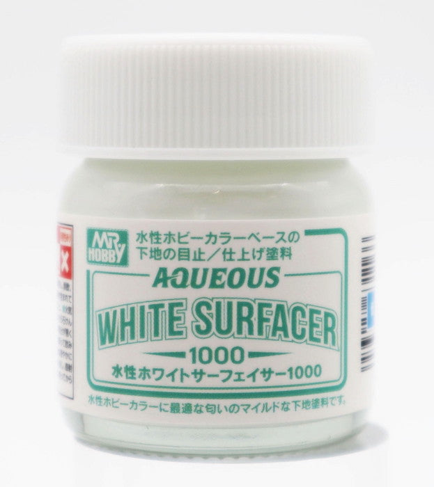 Mr Hobby AQUEOUS WHITE SURFACER 1000 | 4973028506013
