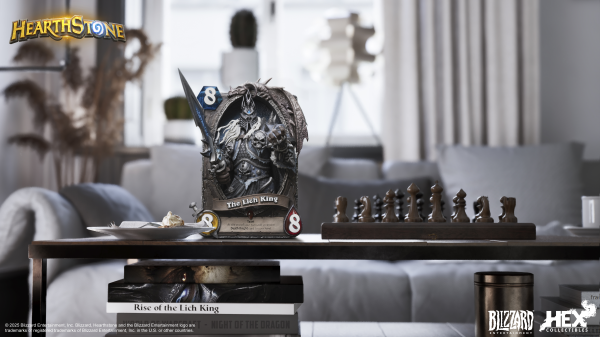 HEX Collectibles Blizzard Hearthstone® The Lich King Art Statue | 6978082552349