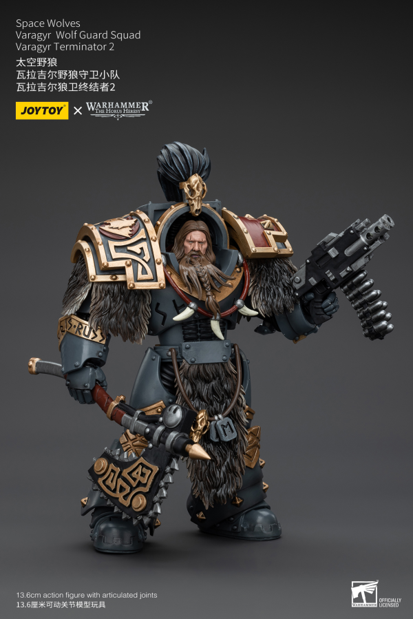 Joy Toy Space Wolves Varagyr Wolf Guard Squad Varagyr Terminator 2 | 6973130375772