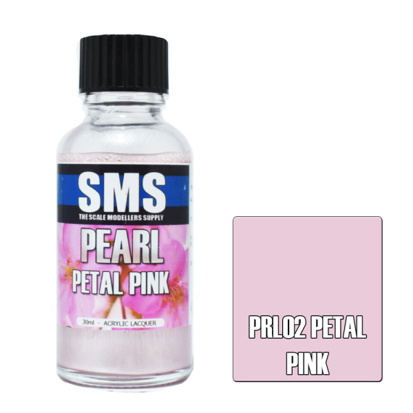 The Scale Modellers Supply (SMS) Pearl PETAL PINK 30ml | 787099993757