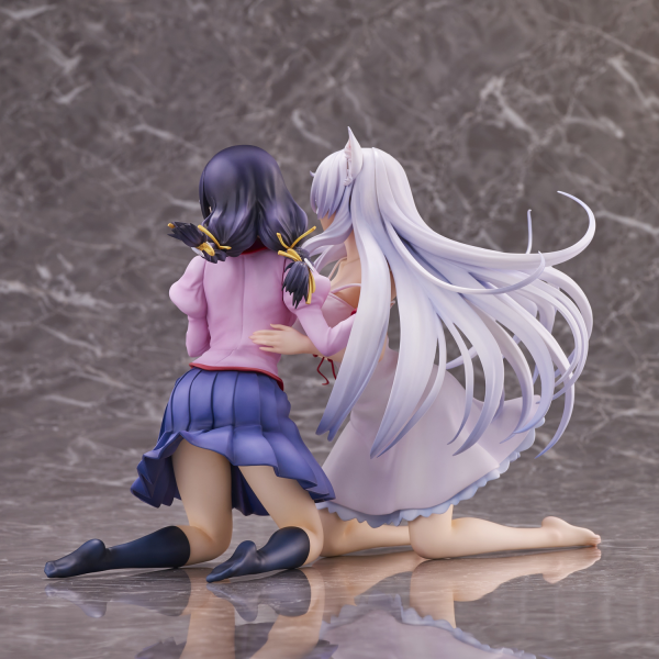 Union Creative "Nekomonogatari" Tsubasa Hanekawa Set of 2 Complete Figure(4589642715894)(4589642715894)