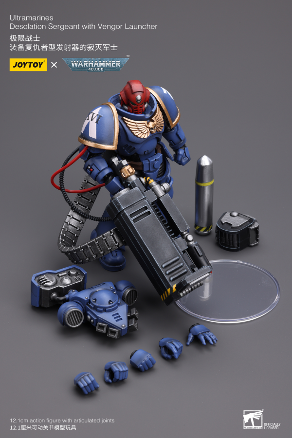Joy Toy Ultramarines Desolation Sergeant with Vengor Launcher | 6973130378803