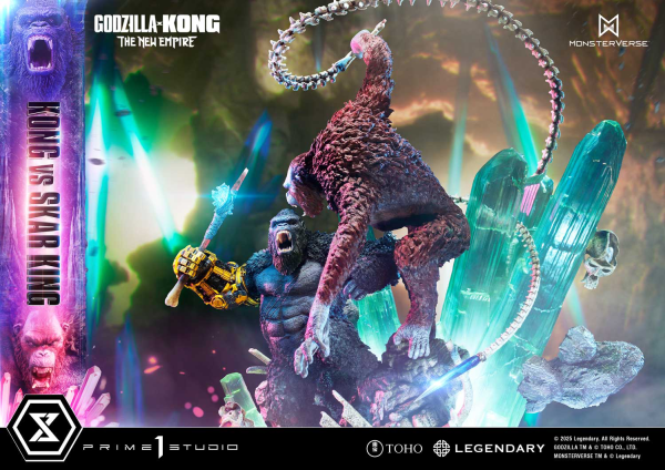 Prime 1 Studio Ultimate Diorama Masterline Godzilla x Kong: The New Empire (Film) Kong vs Skar King | 4582647121691