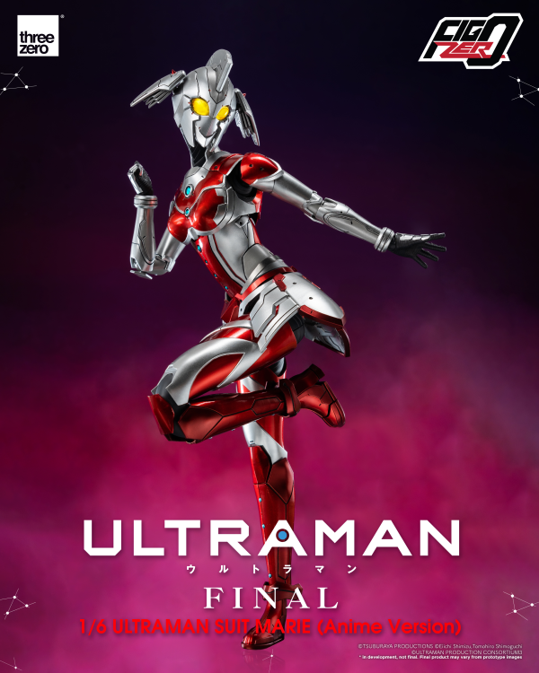 Three Zero FigZero 1/6 ULTRAMAN SUIT MARIE (Anime Version) | 4895250806979