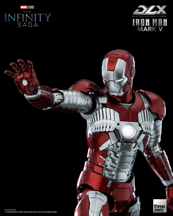 Three Zero Marvel Studios: The Infinity Saga: DLX Iron Man Mark 5 | 4897056204010