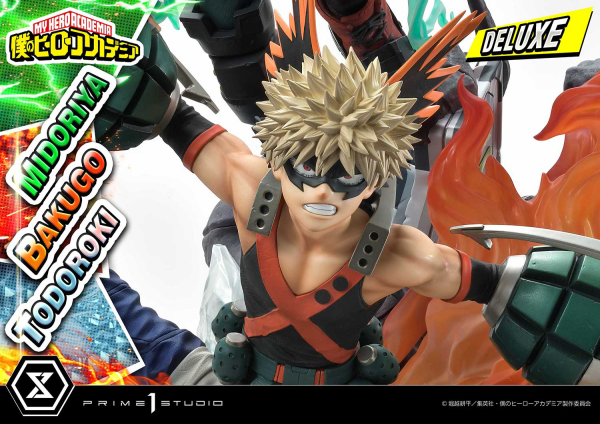 Prime 1 Studio Ultimate Premium Masterline My Hero Academia Midoriya, Bakugo & Todoroki Deluxe Version | 4582535945804