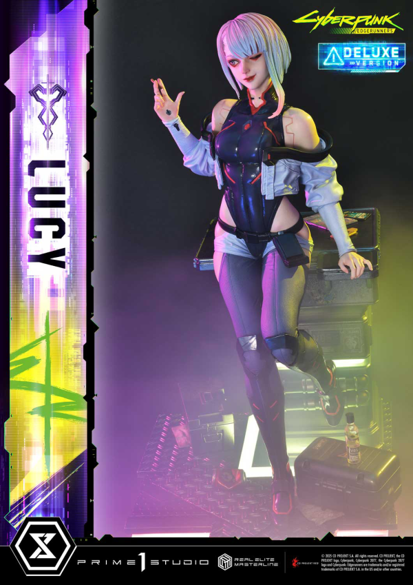 Prime 1 Studio Real Elite Masterline Cyberpunk: Edgerunners Lucy Deluxe Bonus Version(4582647121523)(4582647121523)