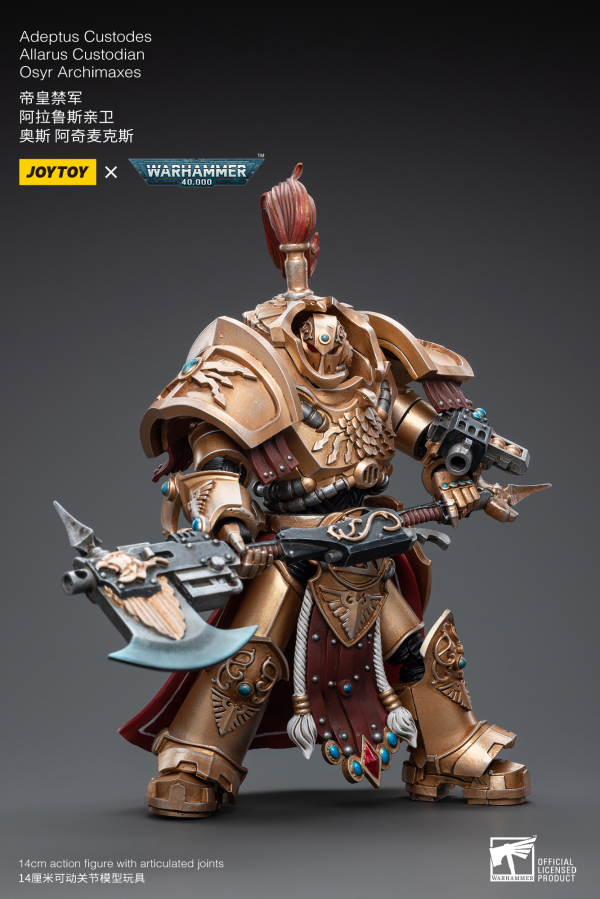 JOYTOY Adeptus Custodes Allarus Custodian Osyr Archimaxes | 6973130377318