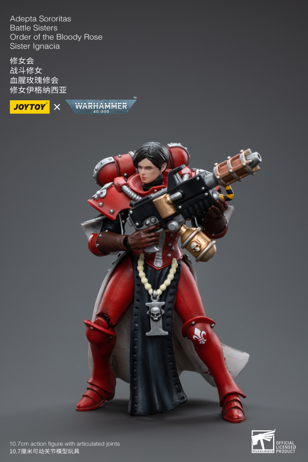 Joy Toy Adepta Sororitas Battle Sisters Order of the Bloody Rose Sister Ignacia | 6973130374539
