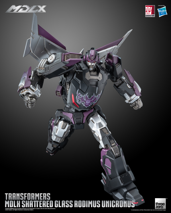 threezero Transformers - MDLX Shattered Glass Rodimus Unicronus | 4895250814110