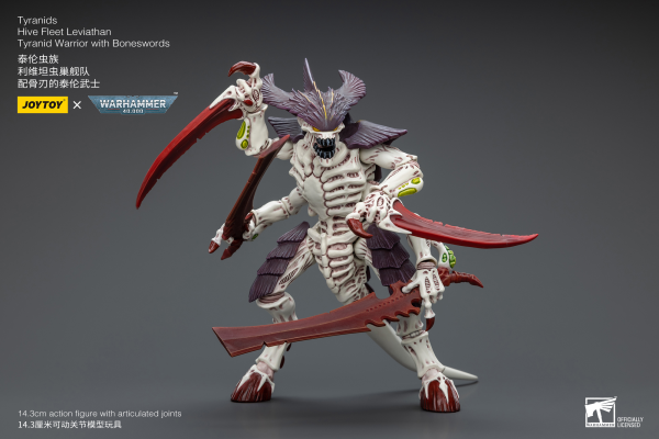 Joy Toy Tyranids Hive Fleet Leviathan Tyranid Warrior with Boneswords | 6973130377004