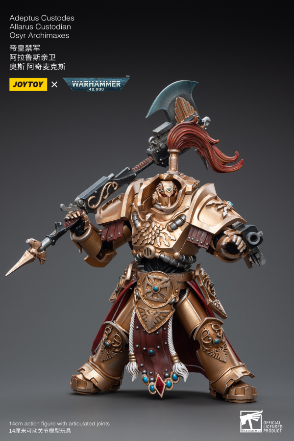 JOYTOY Adeptus Custodes Allarus Custodian Osyr Archimaxes | 6973130377318