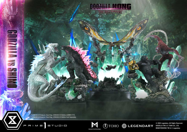 Prime 1 Studio Ultimate Diorama Masterline Godzilla x Kong: The New Empire Godzilla vs Shimo | 4582647121677
