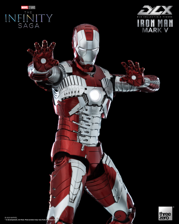 Three Zero Marvel Studios: The Infinity Saga: DLX Iron Man Mark 5 | 4897056204010