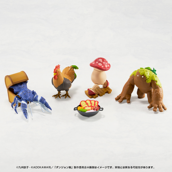 MegaHouse KAITAI PUZZLE FANTASY Delicious in Dungeon Dengeon Creaturer collection full-course | 4975430518653