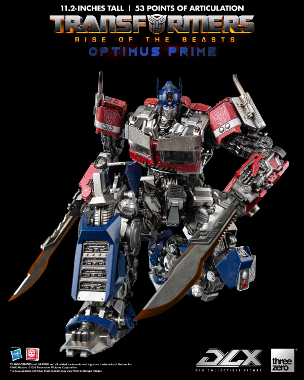 Three Zero Transformers: Rise of the Beasts - DLX Optimus Prime | 4895250807334