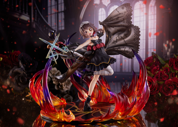 FURYU Corporation God's Blessing on This Wonderful World! Megumin the Black Rose Dress ver. 1/7 Scale Figure(4580736409545)(4580736409545)