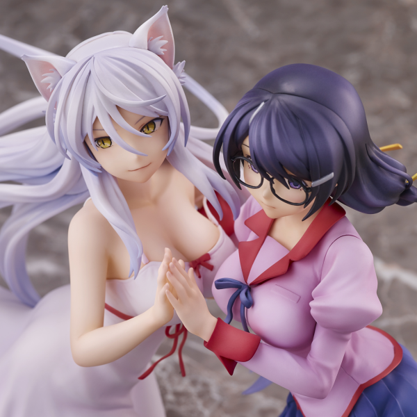 Union Creative "Nekomonogatari" Tsubasa Hanekawa Set of 2 Complete Figure(4589642715894)(4589642715894)