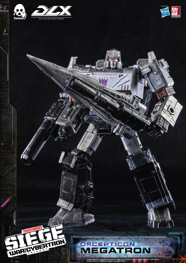 threezero Transformers: War for Cybertron Trilogy - DLX Megatron | 4895250816350