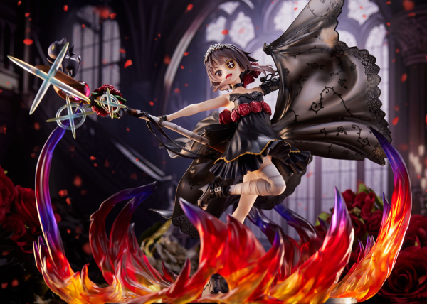 FURYU Corporation God's Blessing on This Wonderful World! Megumin the Black Rose Dress ver. 1/7 Scale Figure(4580736409545)(4580736409545)