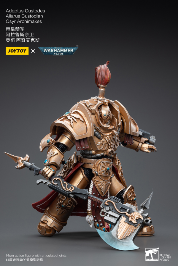 JOYTOY Adeptus Custodes Allarus Custodian Osyr Archimaxes | 6973130377318