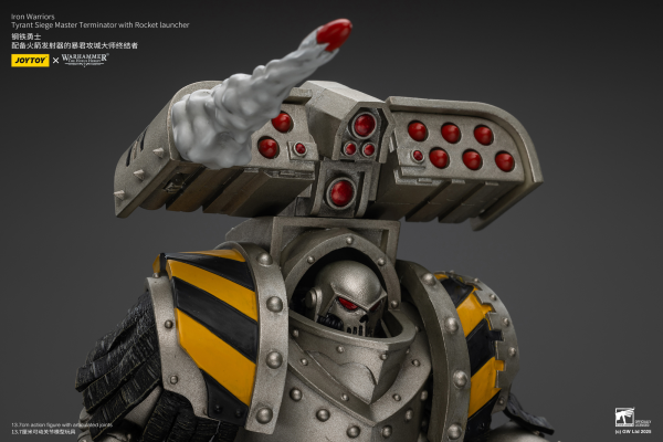 JOYTOY lron Warriors Tyrant Siege Master Terminator with Rocket launcher | 6927054401482