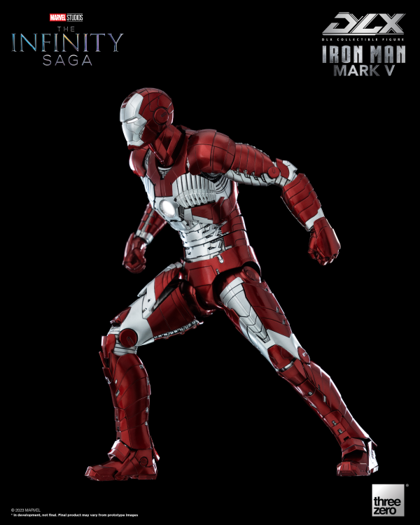 Three Zero Marvel Studios: The Infinity Saga: DLX Iron Man Mark 5 | 4897056204010