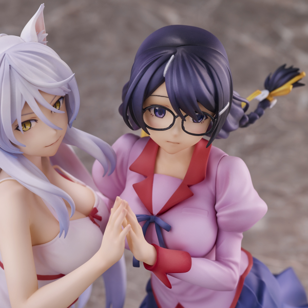 Union Creative "Nekomonogatari" Tsubasa Hanekawa Set of 2 Complete Figure(4589642715894)(4589642715894)