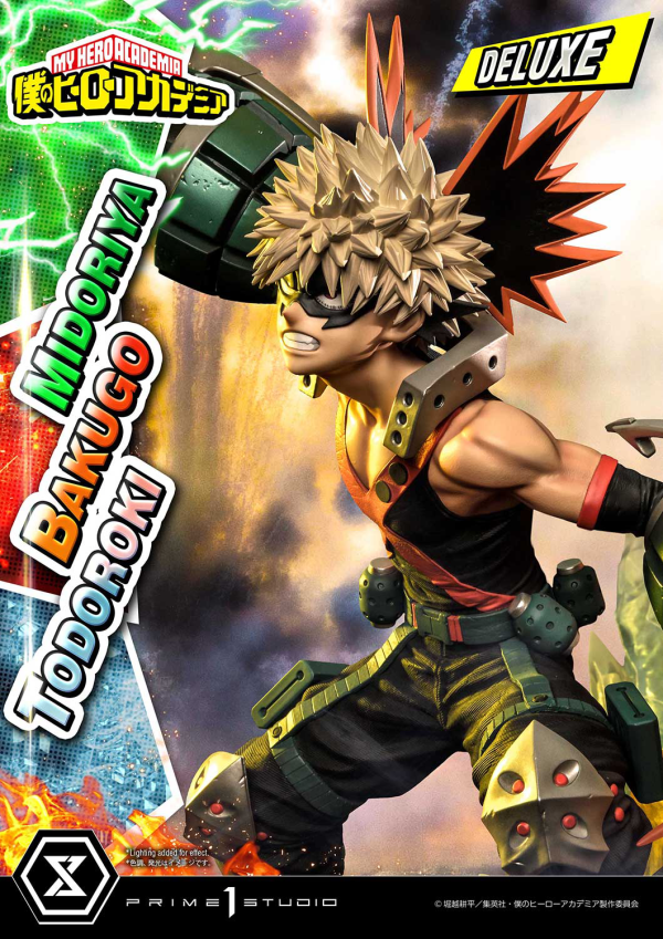 Prime 1 Studio Ultimate Premium Masterline My Hero Academia Midoriya, Bakugo & Todoroki Deluxe Version | 4582535945804