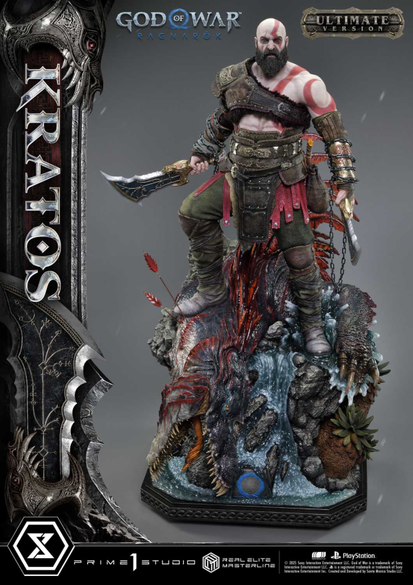 Prime 1 Studio Real Elite Masterline God of War: Ragnarok Kratos Ultimate Version | 4582647120793