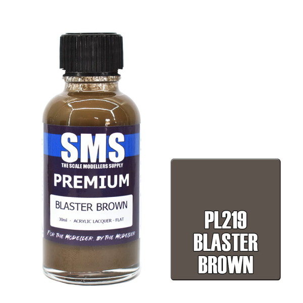 The Scale Modellers Supply (SMS) Premium BLASTER BROWN (BROWN BESS) 30ml | 744109798399
