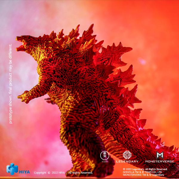 HIYA Toys STYLIST SERIES Series: "GODZILLA: KING OF THE MONSTERS" - Burning Godzilla New Year Exclusive | 6957534202315