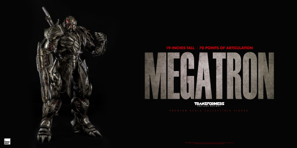 Three Zero Transformers: The Last Knight - PREMIUM Megatron (Deluxe Edition) | 4897056202849