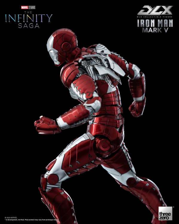 Three Zero Marvel Studios: The Infinity Saga: DLX Iron Man Mark 5 | 4897056204010