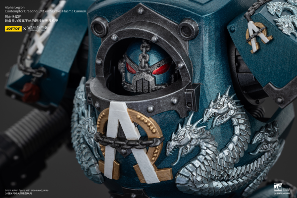 JOYTOY Alpha Legion Contemptor Dreadnought with Gravis Plasma Cannon | 6927054401109