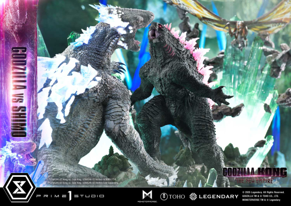 Prime 1 Studio Ultimate Diorama Masterline Godzilla x Kong: The New Empire Godzilla vs Shimo | 4582647121677