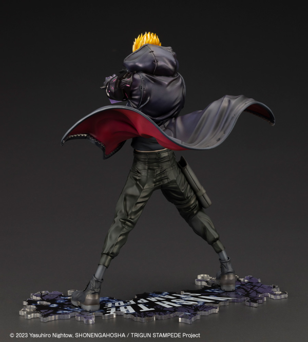 KOTOBUKIYA ARTFX J Vash the Stampede -The Gunman in Black- TRIGUN STAMPEDE Ver. | 4934054064694