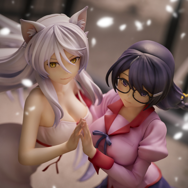 Union Creative "Nekomonogatari" Tsubasa Hanekawa Set of 2 Complete Figure(4589642715894)(4589642715894)