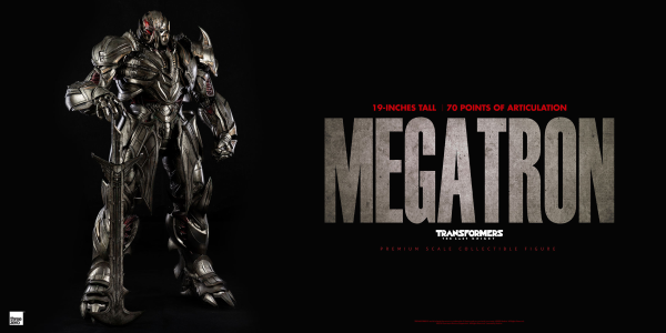Three Zero Transformers: The Last Knight - PREMIUM Megatron (Deluxe Edition) | 4897056202849