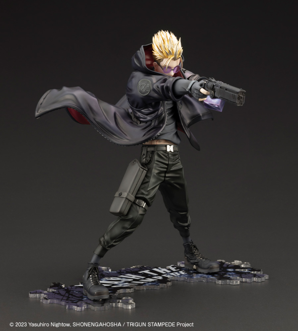 KOTOBUKIYA ARTFX J Vash the Stampede -The Gunman in Black- TRIGUN STAMPEDE Ver. | 4934054064694