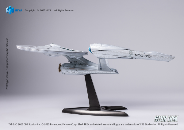 HIYA TOYS REPLICAart Series Non-Scale 15 Inch Star Trek 2009 USS Enterprise NCC-1701 Light Up Starship(6957534202865)(6957534202865)