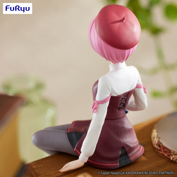 FuRyu Re:ZERO -Starting Life in Another World- Noodle Stopper Figure -Ram Book Girl ver.- | 4582782366889