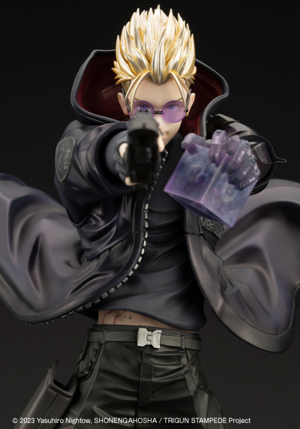 KOTOBUKIYA ARTFX J Vash the Stampede -The Gunman in Black- TRIGUN STAMPEDE Ver. | 4934054064694