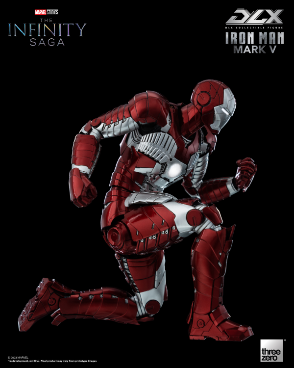Three Zero Marvel Studios: The Infinity Saga: DLX Iron Man Mark 5 | 4897056204010